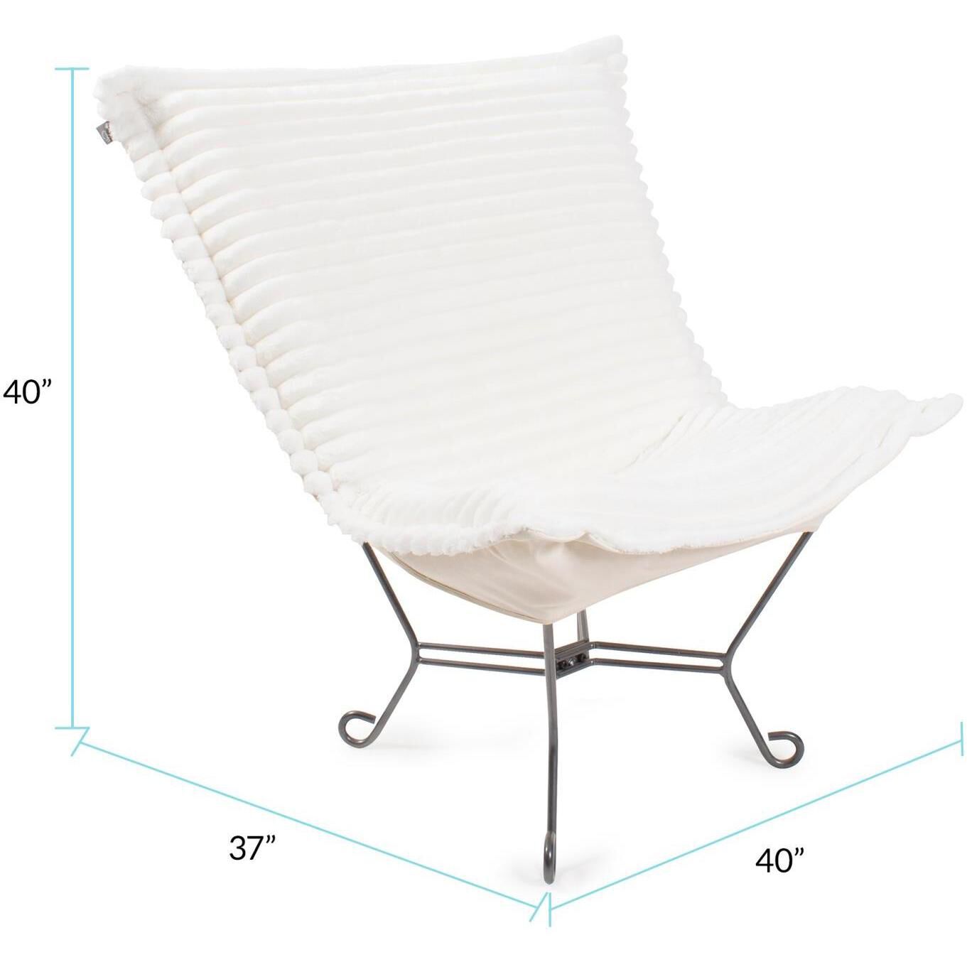 Shar Pei White Chair